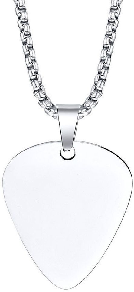 MYKI Anti-Tarnish Guitar Pick Pendant (MKMC117-MPC)