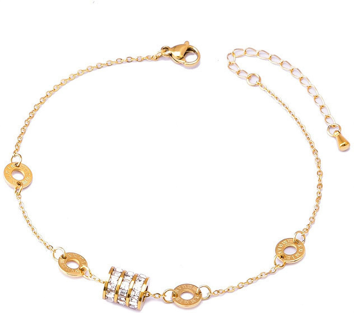 MYKI Eternal Love Charm Bracelet (MKBRAD383G)