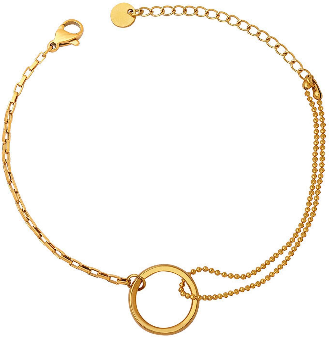MYKI Glamorous Lock Bracelet (MKBRAD356G)