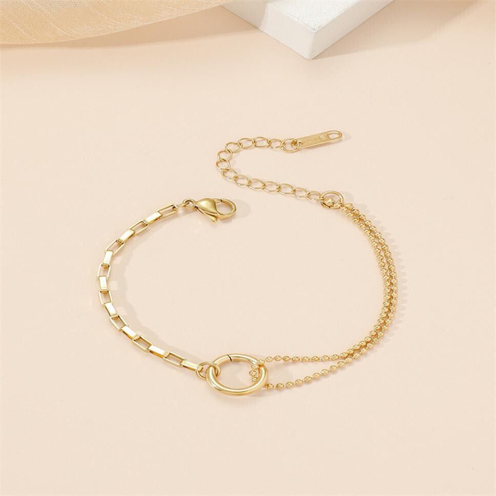 MYKI Glamorous Lock Bracelet (MKBRAD356G)