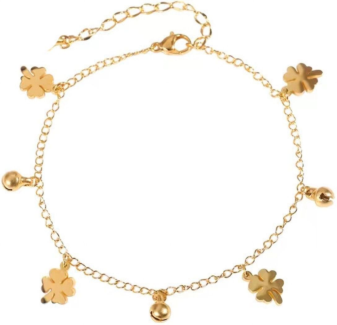MYKI Pretty Floral Charm Bracelet (MKBRAD479G)