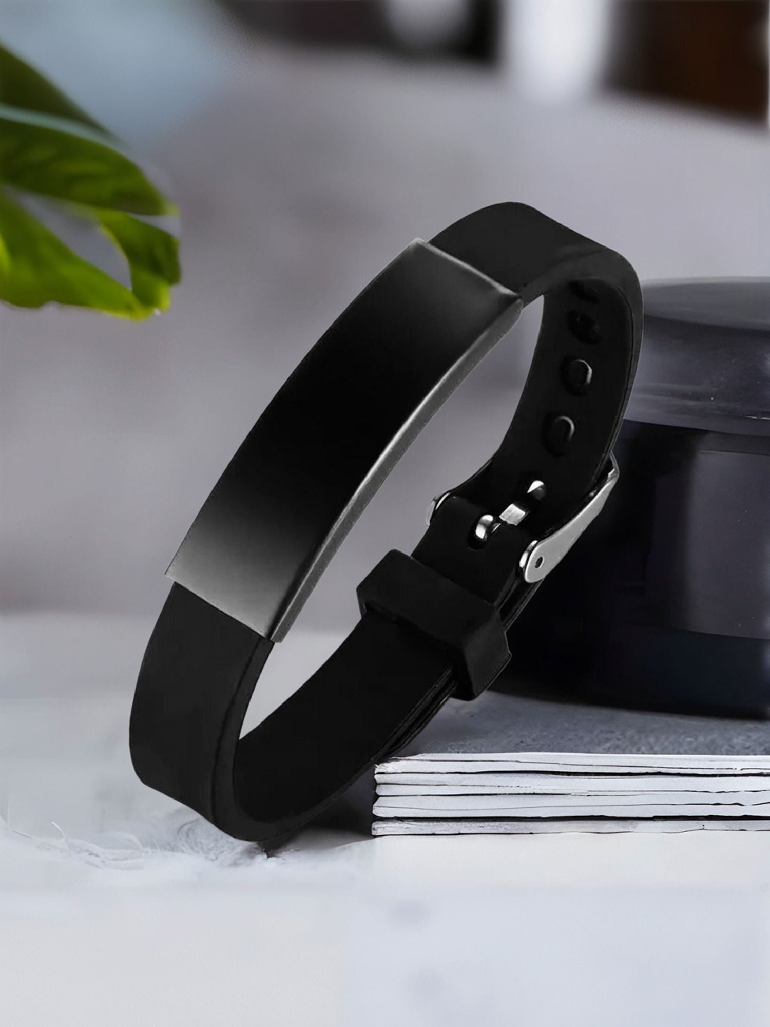 MYKI Super Silicone Watch Like Bracelet For Mens & Boys (MKMBR131)