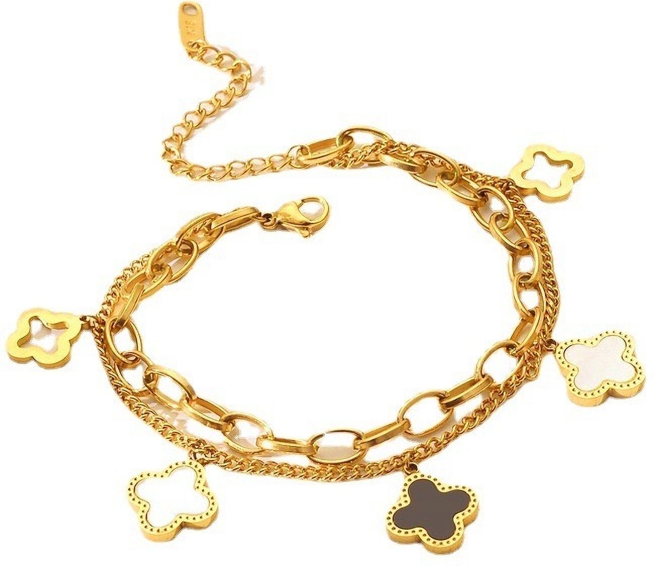 MYKI Clover Charm Bracelet (MKBRAD440)